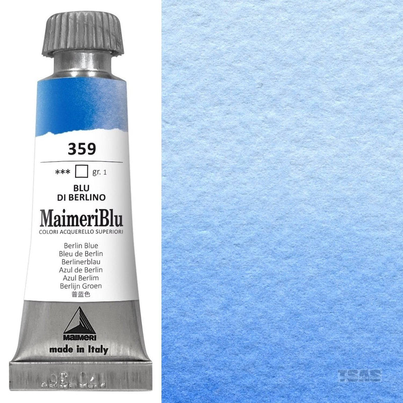 Maimeri Blu Watercolour 12ml (Pack of 3)