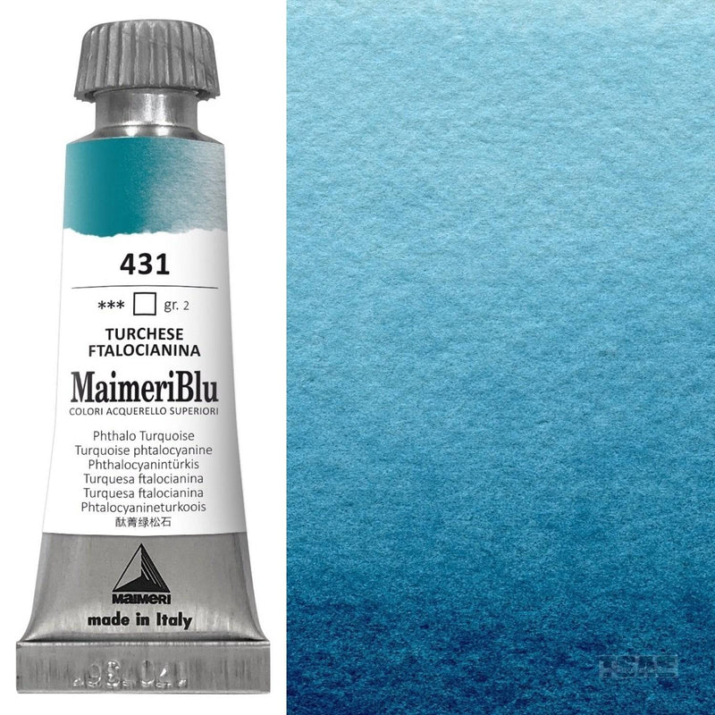 Maimeri Blu Watercolour 12ml (Pack of 3)