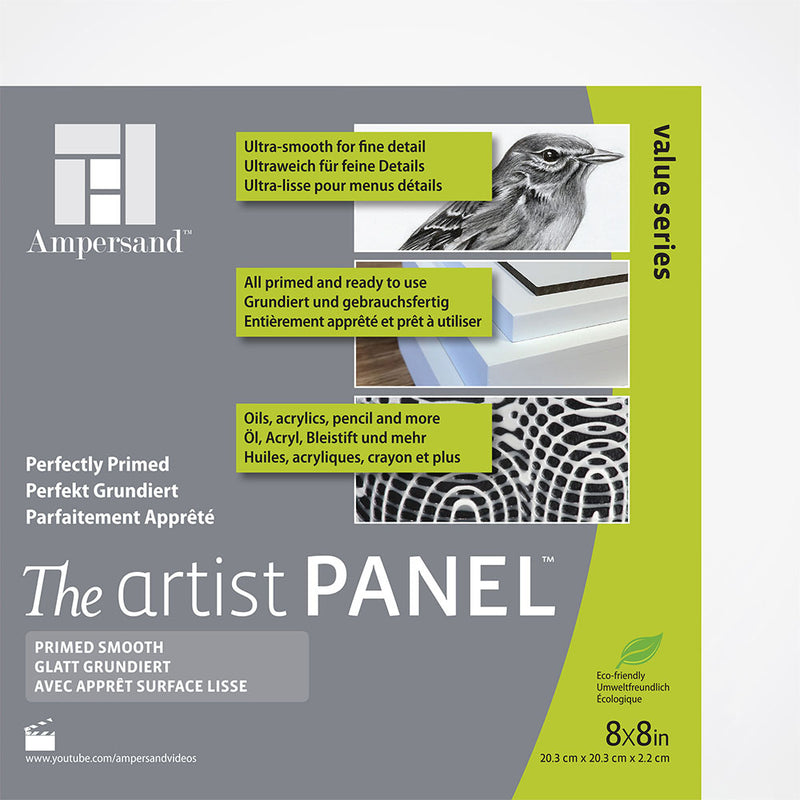 Ampersand Smooth Primed Bords 3.1mm
