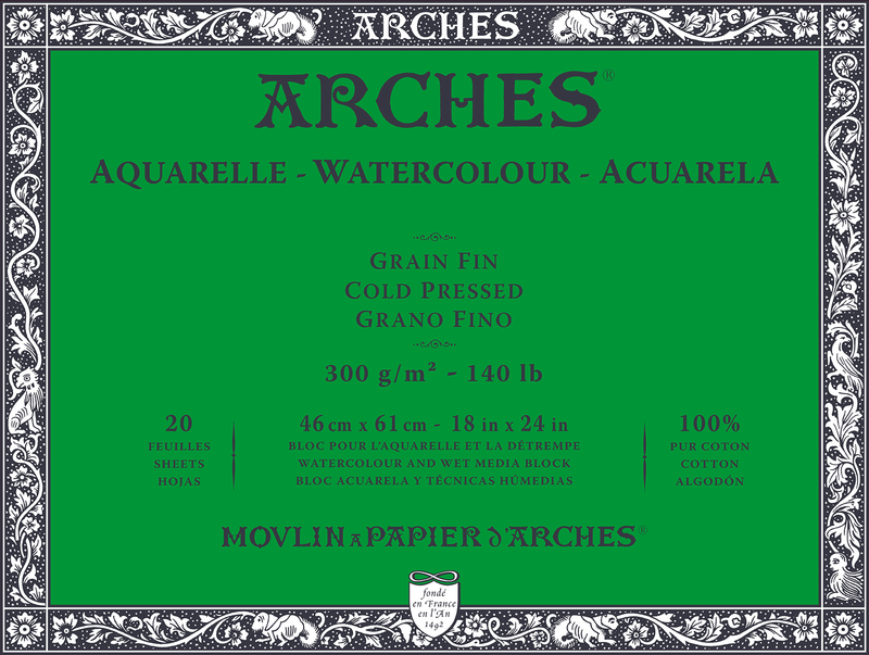 Arches 100% Cotton Watercolour Blocks