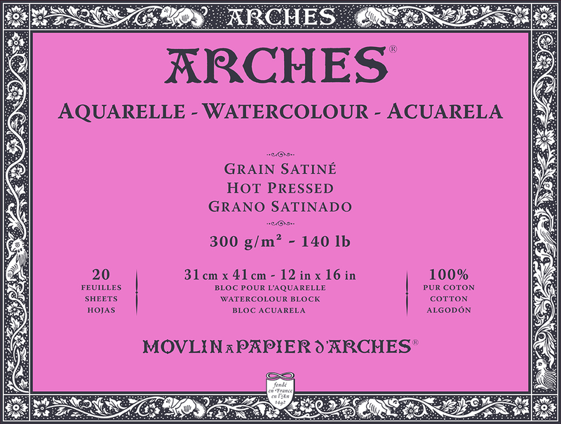 Arches 100% Cotton Watercolour Blocks