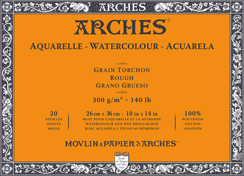 Arches 100% Cotton Watercolour Blocks