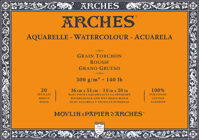 Arches 100% Cotton Watercolour Blocks