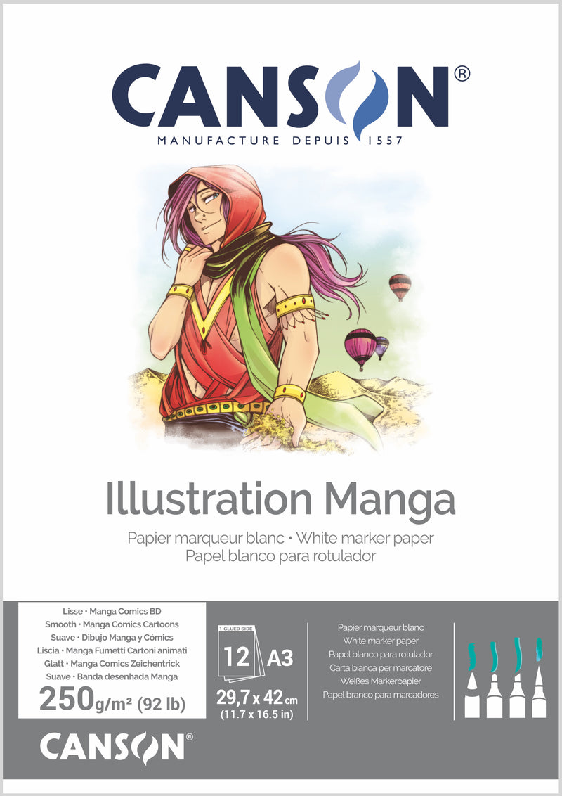 Canson Illustration Manga Pads