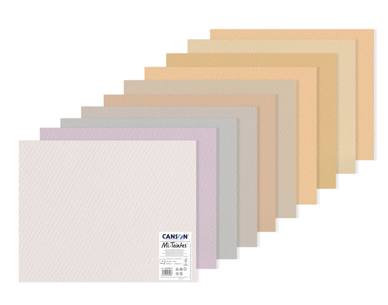 Canson Mi-Teintes 160gsm Assorted Sheets 50x65cm