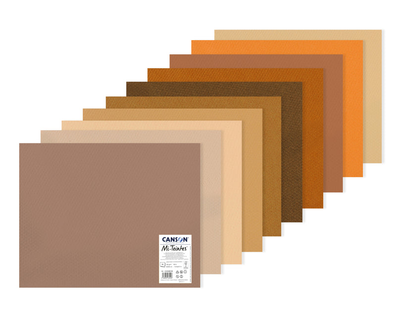 Canson Mi-Teintes 160gsm Assorted Sheets 50x65cm
