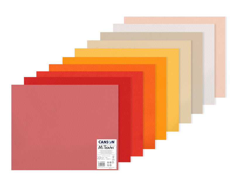 Canson Mi-Teintes 160gsm Assorted Sheets 50x65cm