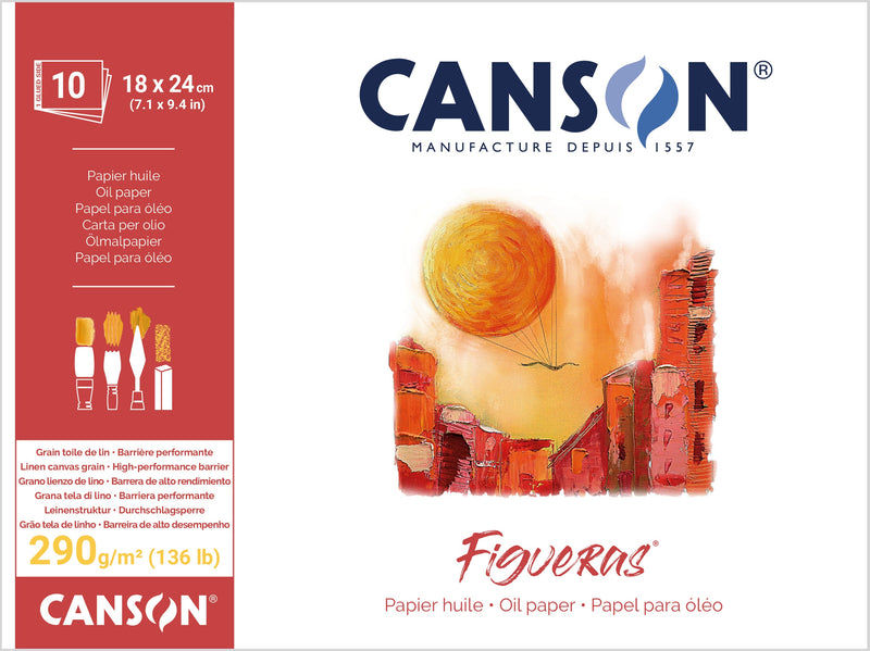 Canson Figueras 290gsm Canvas Pads