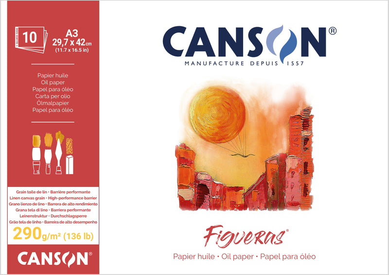 Canson Figueras 290gsm Canvas Pads