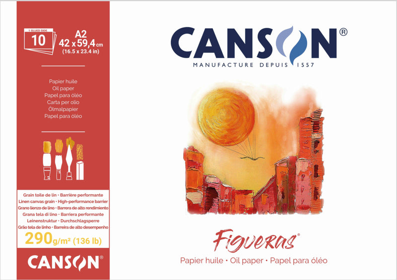 Canson Figueras 290gsm Canvas Pads