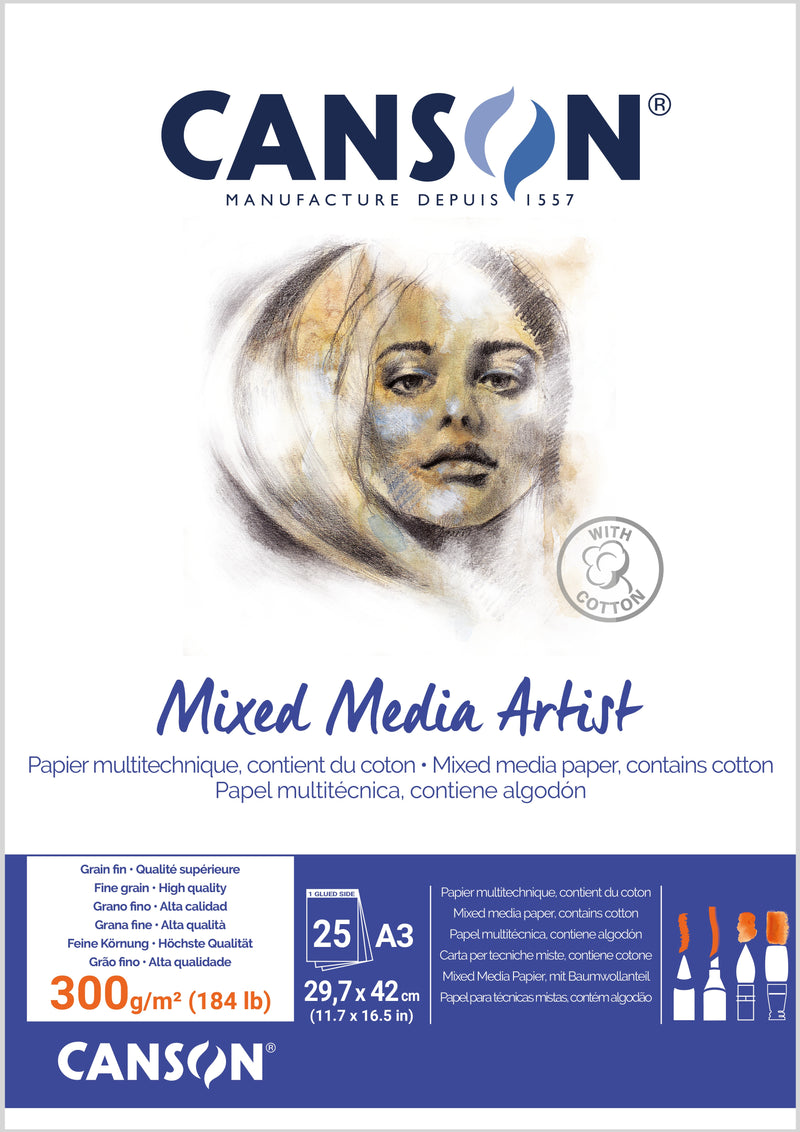 Canson Mixed Media Artist Pads