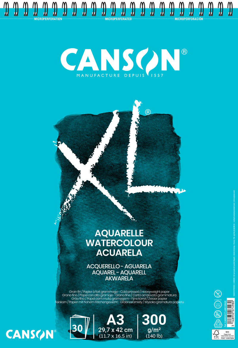 Canson XL® Watercolour 300gsm