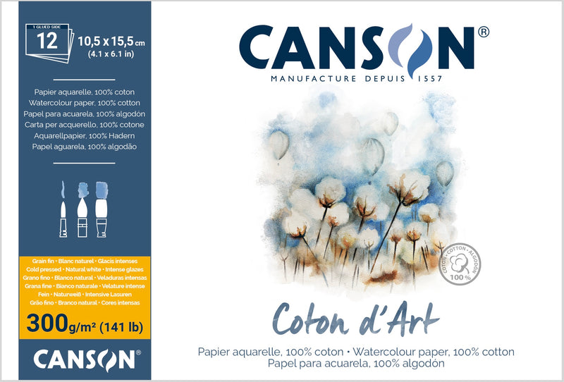 Canson Coton d'Art Pads : COMING SOON