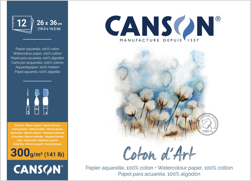 Canson Coton d'Art Pads : COMING SOON