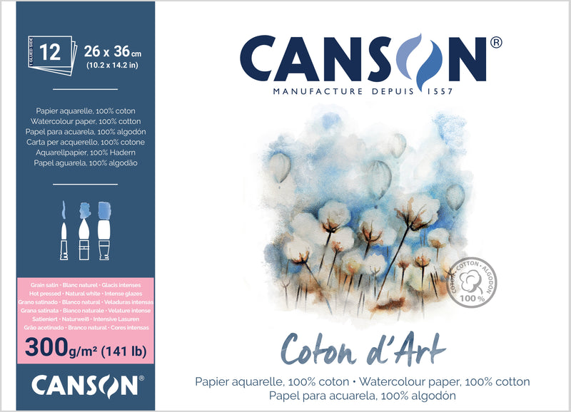 Canson Coton d'Art Pads : COMING SOON