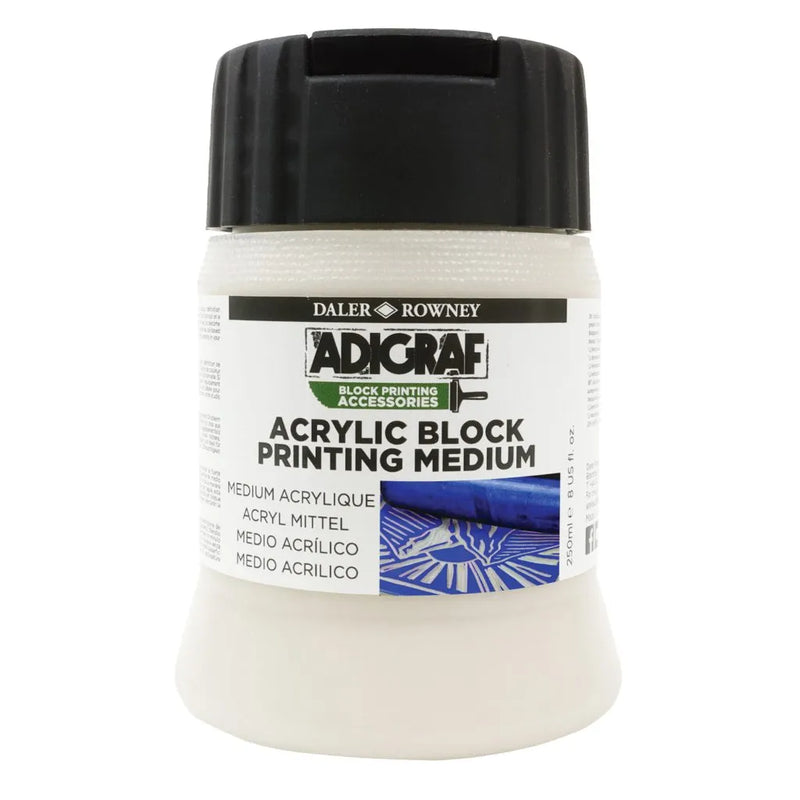 Adigraf Block Printing Acrylic Medium "NEW" Available 2nd half 2026