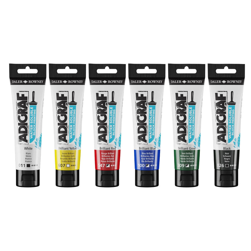 Adigraf WaterSoluble Block Printing Set "NEW" Available 2nd half 2026