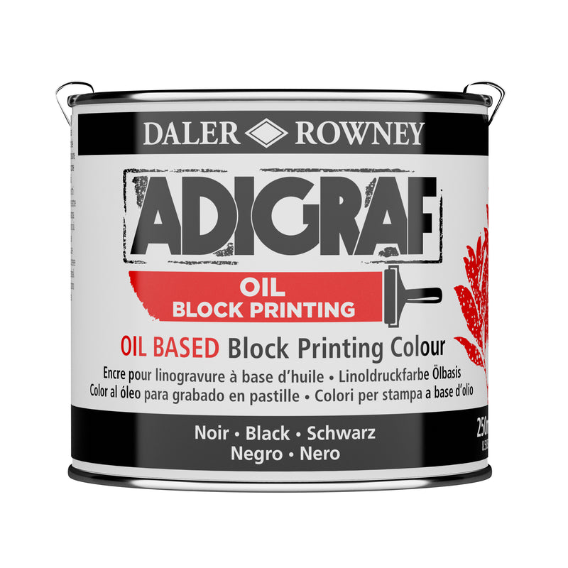 Adigraf Block Printing Oil Colour 250ml "NEW" Available 2nd half 2026