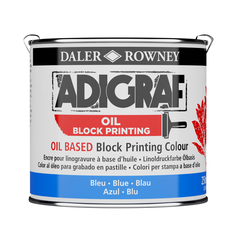 Adigraf Block Printing Oil Colour 250ml "NEW" Available 2nd half 2026