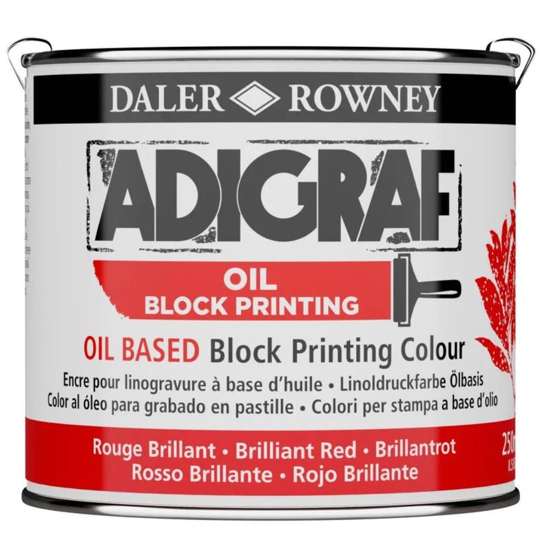 Adigraf Block Printing Oil Colour 250ml "NEW" Available 2nd half 2026