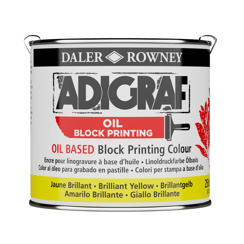 Adigraf Block Printing Oil Colour 250ml "NEW" Available 2nd half 2026
