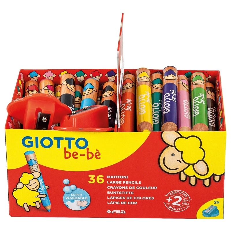 Giotto be-be' Super Jumbo Pencils