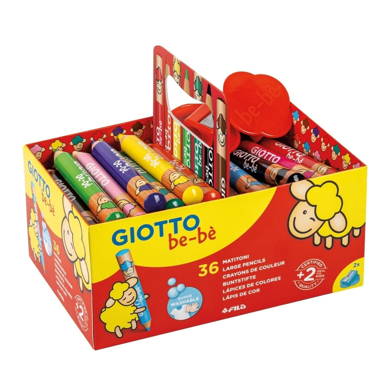Giotto be-be' Super Jumbo Pencils