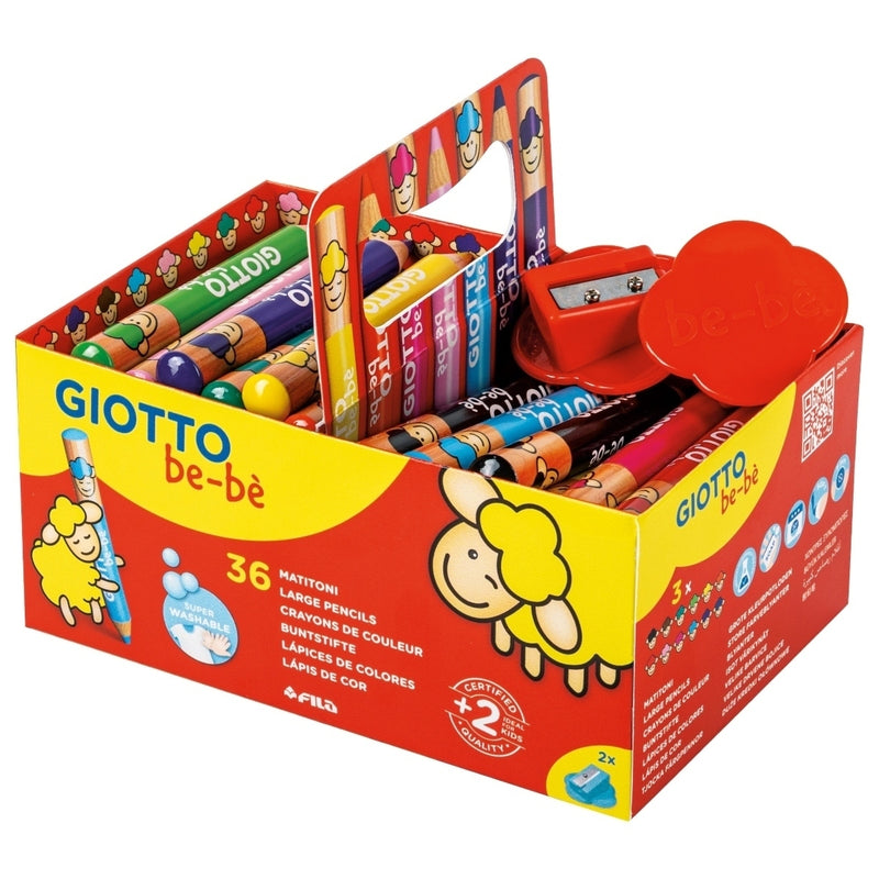 Giotto be-be' Super Jumbo Pencils