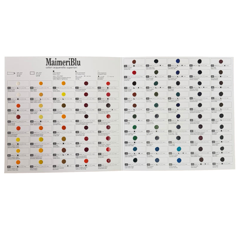 Maimeri Blu Dot Cards 90 Colours