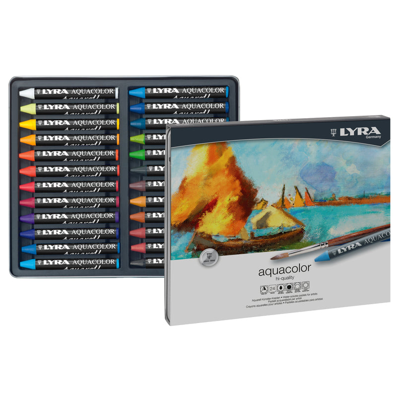 Lyra Aquacolor Crayons