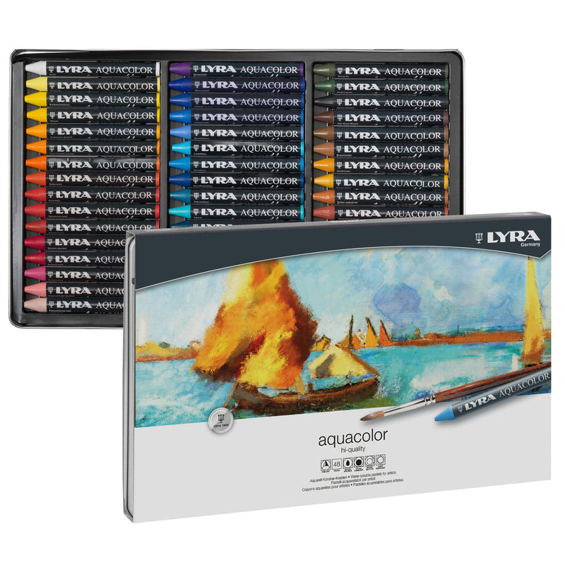 Lyra Aquacolor Crayons