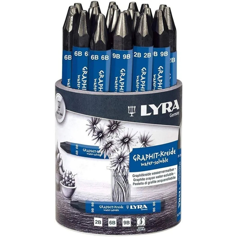 Lyra Water-Soluble Graphite Crayons