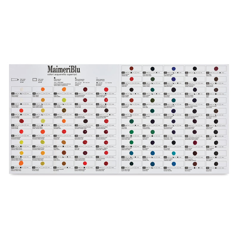 Maimeri Blu Dot Cards 90 Colours
