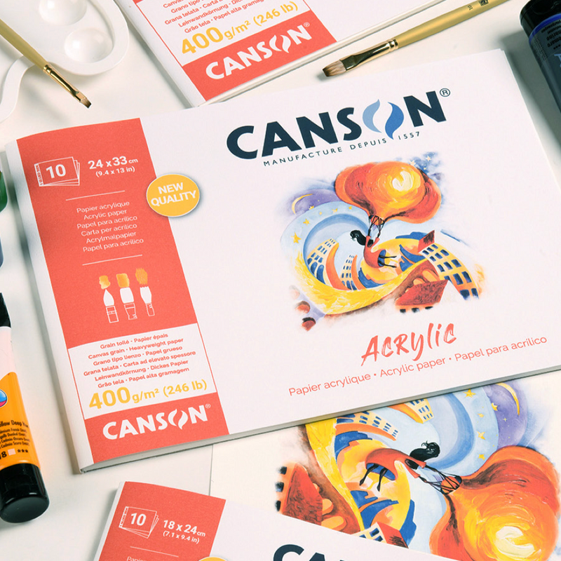 Canson® 400gsm Acrylic Pads