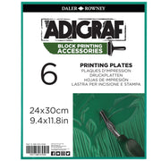 FILA NEW FILA NEW Adigraf Block Printing Lino Plates Large (23.5x30cm) Adigraf Block Printing Professional Lino Plates