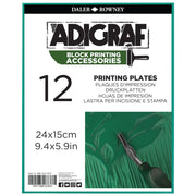 FILA NEW FILA NEW Adigraf Block Printing Lino Plates Medium (15x23.5cm) Adigraf Block Printing Professional Lino Plates