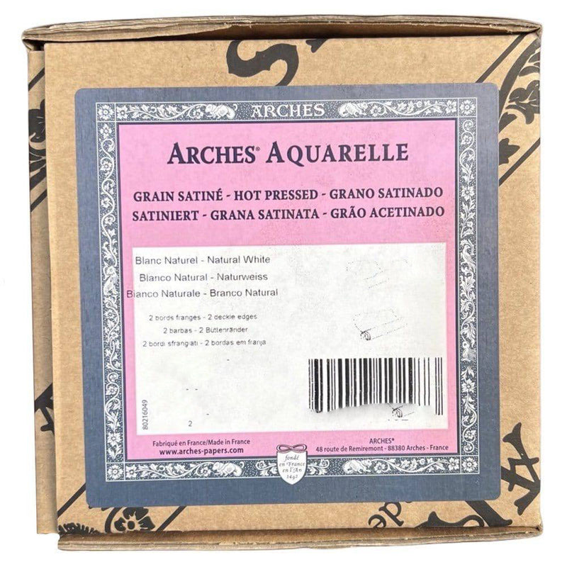 Arches 100% Cotton Watercolour Rolls 356gsm ( Natural White )