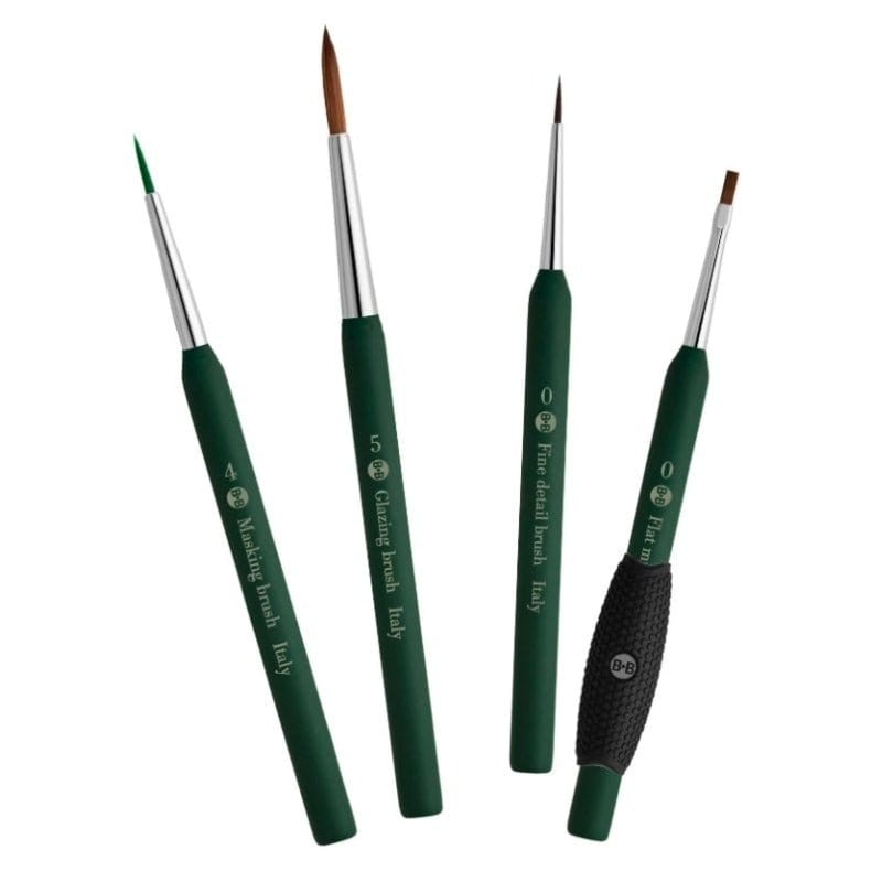 Borciani e Bonazzi Giovanni Balzarani Hyperrealism 4 Brush Set