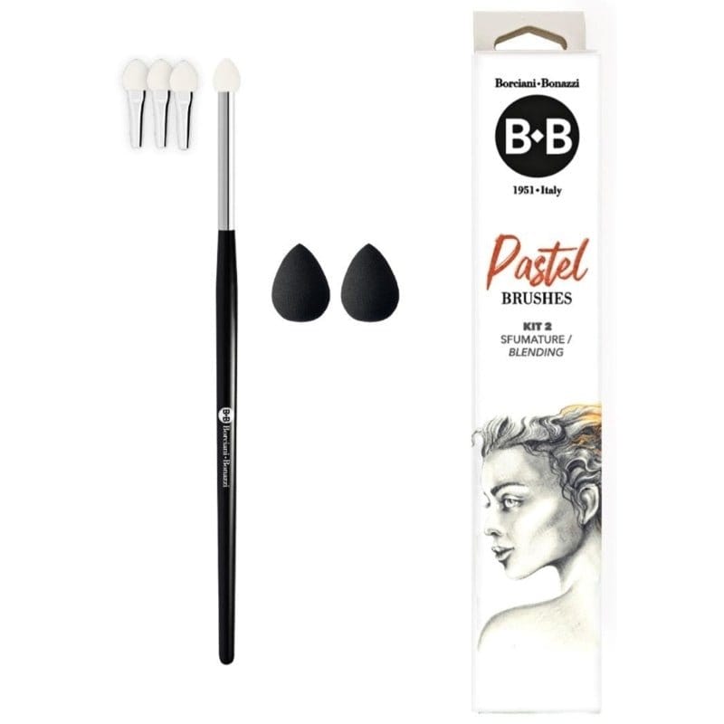 Borciani e Bonazzi Pastel Brushes Kit 2 - Blending