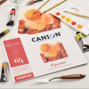 CANSON CANSON 29.7 x 42cm A3 Canson Figueras 290gsm Textured Oil Paper
