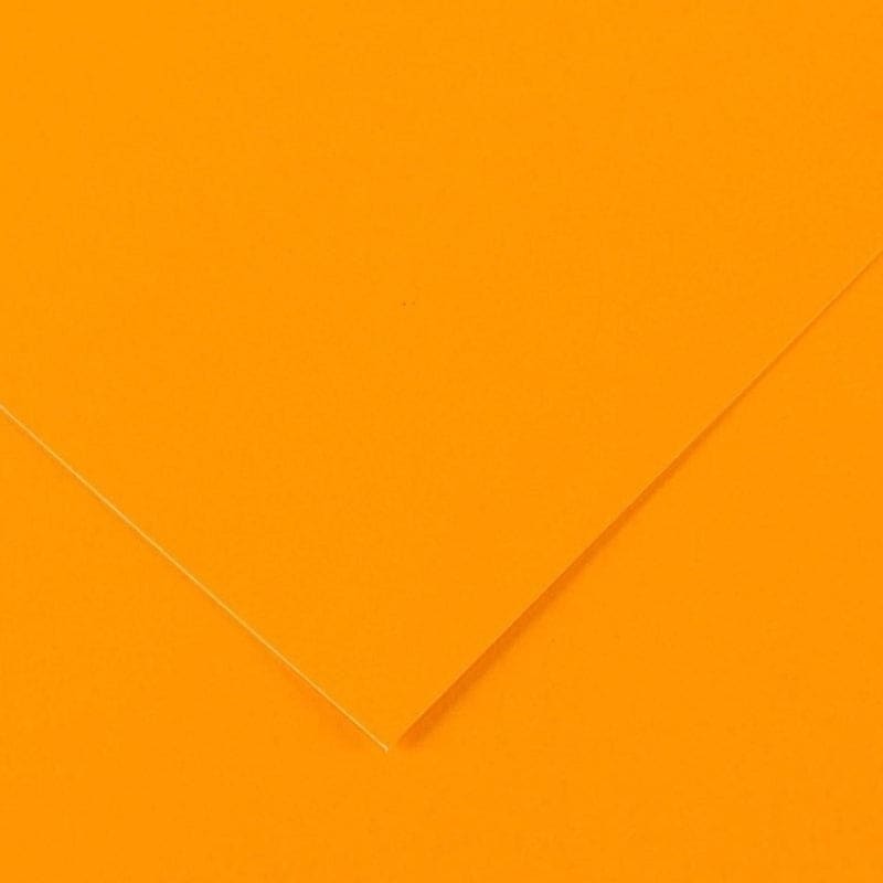 CANSON IRIS VIVALDI FILA NEW Iris Vivaldi 250 Sheet Fluorescent Orange 50 x 65 cm Canson Iris Vivaldi Fluorescent Board 50x65cm