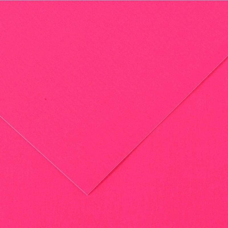 CANSON IRIS VIVALDI FILA NEW Iris Vivaldi 250 Sheet Fluorescent Pink 50 x 65 cm Canson Iris Vivaldi Fluorescent Board 50x65cm
