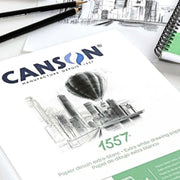 CANSON PADS FILA NEW Canson JA Dessin 1557 Pads 120gsm