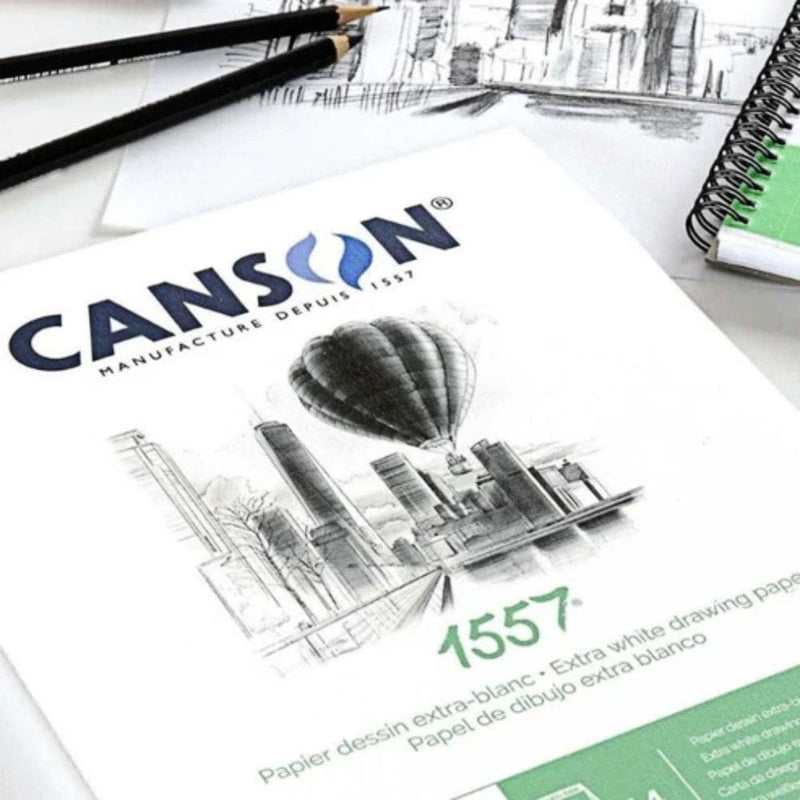 CANSON PADS FILA NEW Canson JA Dessin 1557 Pads 120gsm