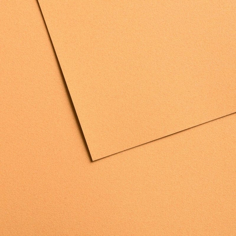 CANSON MI-TEINTES CANSON Pack 10 / Jaune Indian 604 Canson Mi-Teintes 430gsm Pastel Paper Sheets 50x65cm