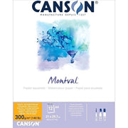 CANSON PADS FILA NEW A4 : Coldpress : Montval 300 Pad Canson Montval Pads Coldpress 300gsm