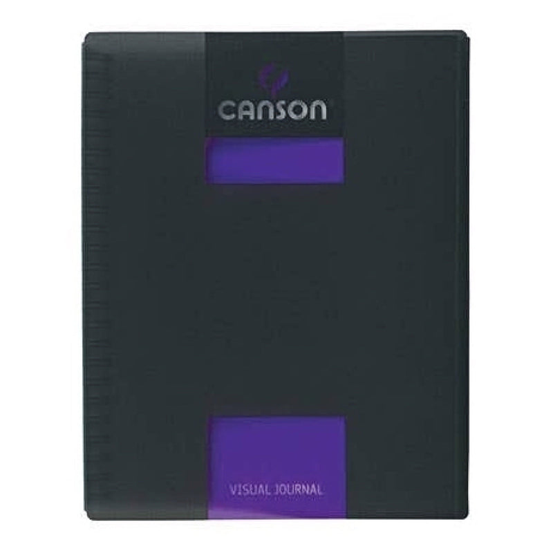 CANSON EDUCATION FILA NEW Purple : 110gsm 24x32 cm Canson Visual Journals 110gsm