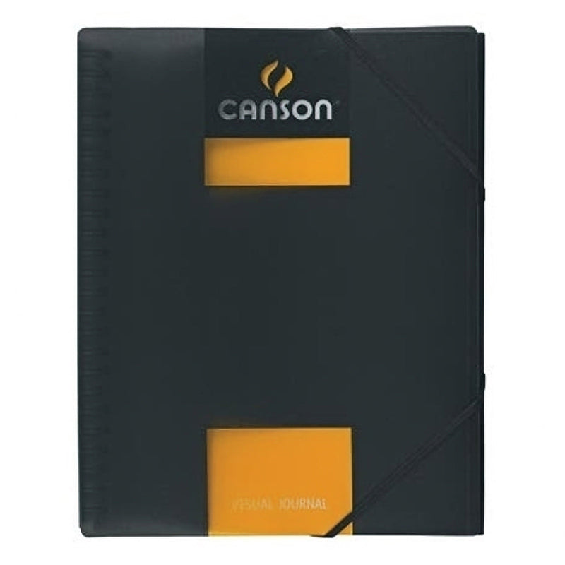 CANSON EDUCATION FILA NEW Yellow: 110gsm Journal 24x32 cm Canson Visual Journals 110gsm