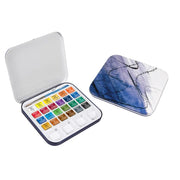 FILA NEW FILA NEW Aquafine Travel Tin 24 Half Pan Daler Rowney Aquafine Travel Tins
