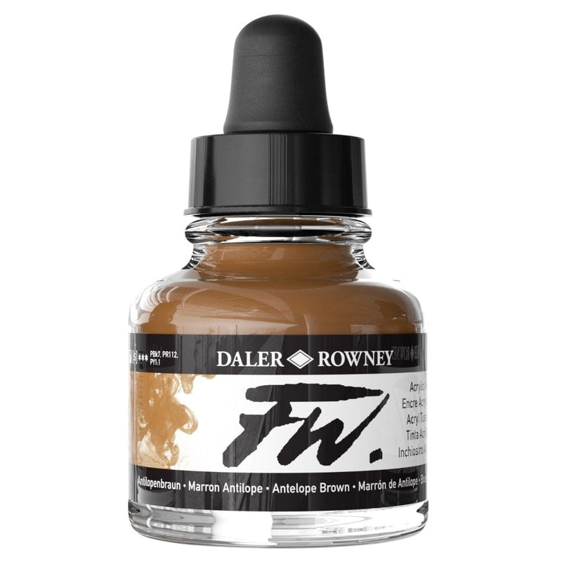 FILA NEW FILA NEW FW Ink 29.5ml Antelope Brown Daler Rowney FW Ink 29.5ml